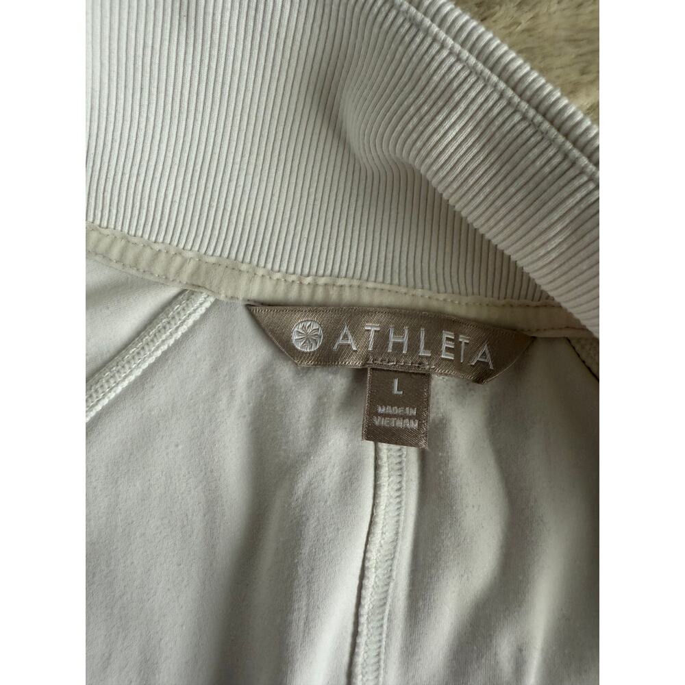 Athleta White Running Golf Jacket Size Large - Picture 3 of 6